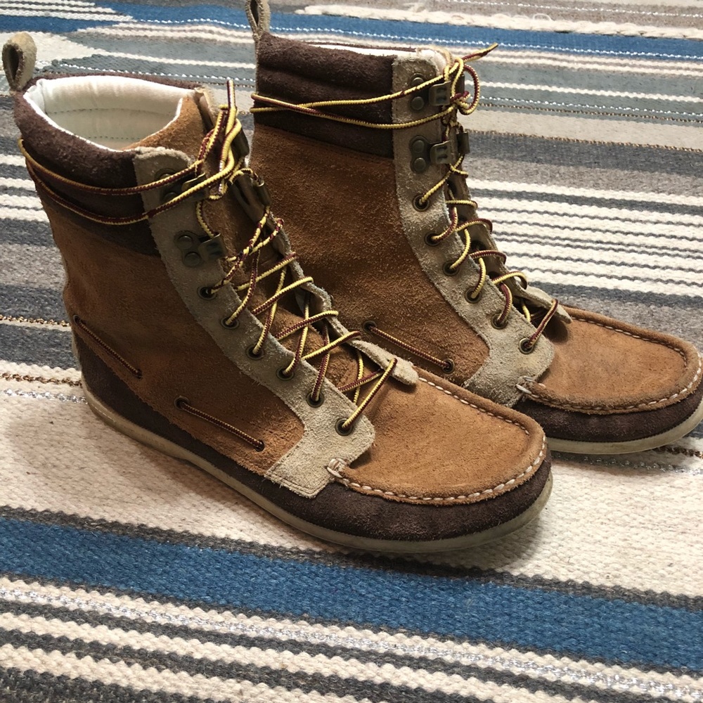 Sperry Moccasin Boots